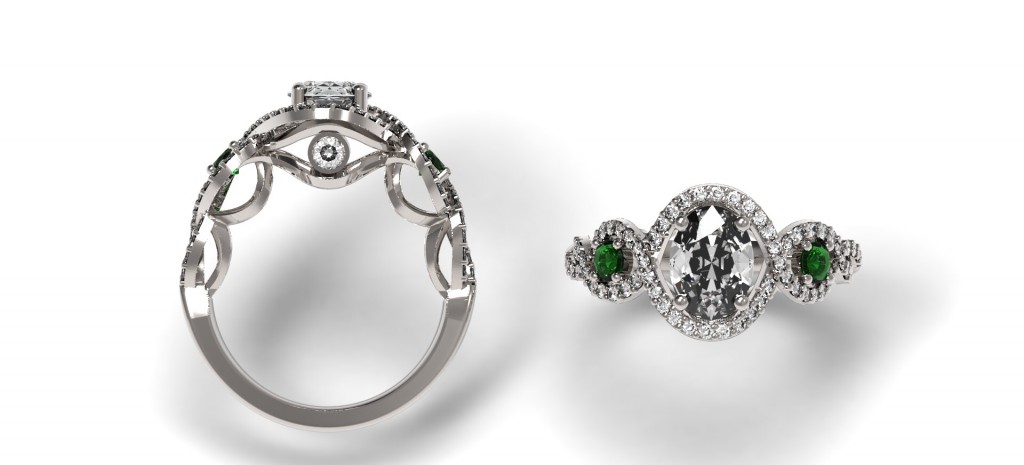Custom vintage Ring Jewelry Collection