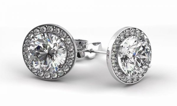 Custom Jewelry Design includes Diamond Earrings 