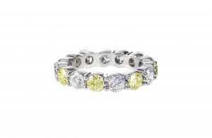 Custom Diamond Engagement Ring Design -Diamond Band