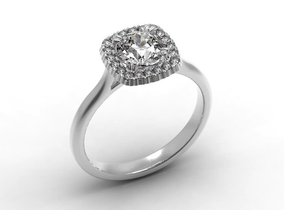 Classic Engagement Diamond Rings Design