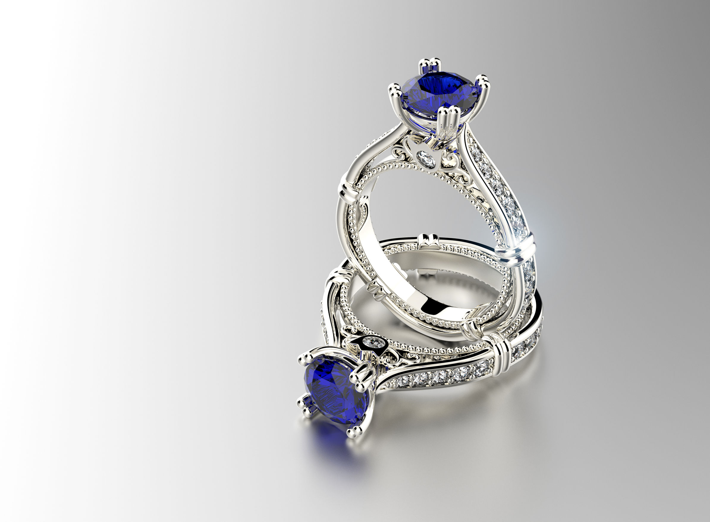second generation jeweler Sapphire jewelry